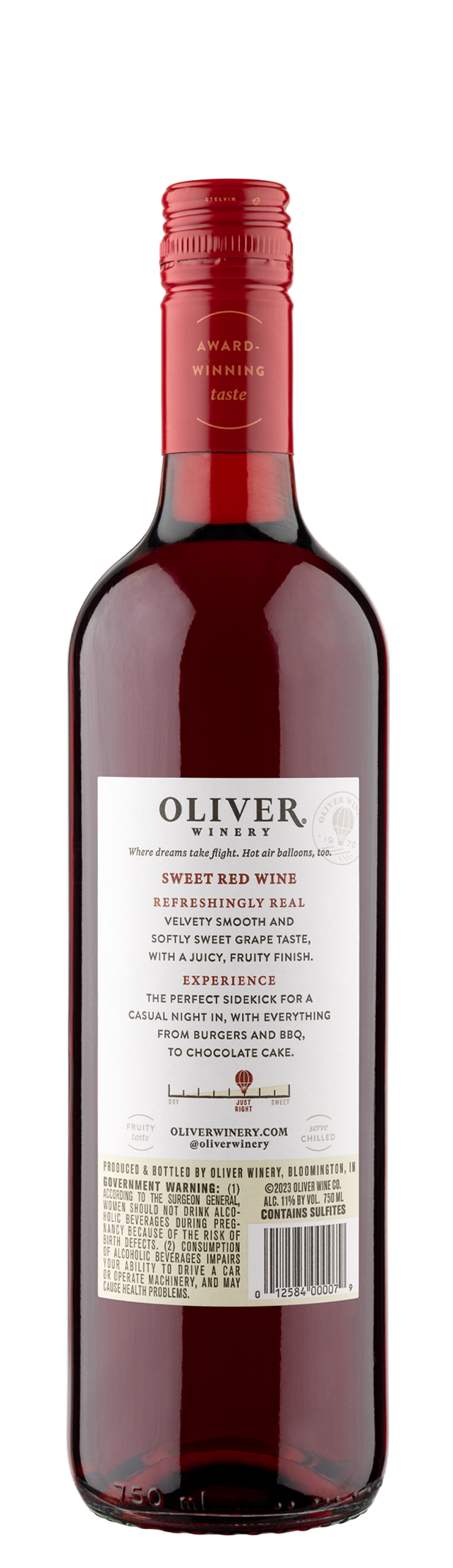 Oliver Sweet Red - Soft Collection Wine
