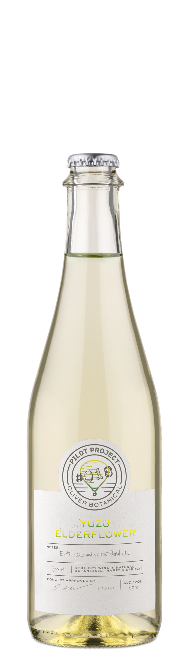 Pilot Project™ Yuzu Elderflower Details