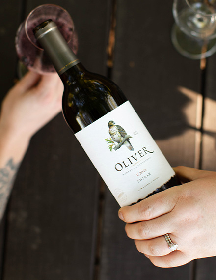 Oliver Winery Drier Side wines