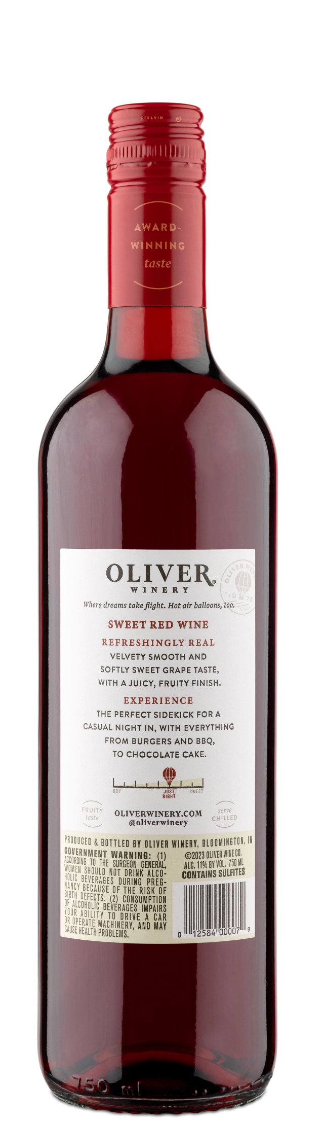 Oliver Sweet Red - Soft Collection Wine
